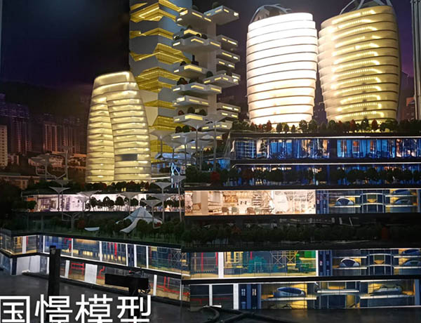 万宁市建筑模型